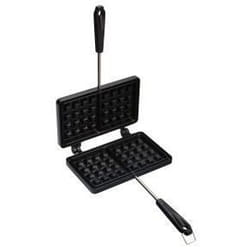Gaufrier - KITCHEN CRAFT - KCWAFFLENS - Double - Anti-adhésif - Compatible tous feux