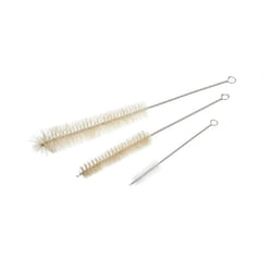 Kitchen Craft - Kitchencraft Brosses à bouteilles, acier inoxydable, blanc, 11x29x3 cm, 3 pcs.