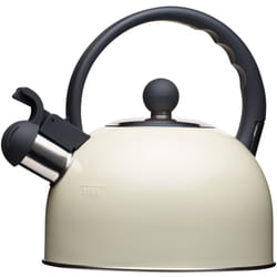 Kitchen Craft - KitchenCraft Living Nostalgia Théière vintage avec siffleur, bouilloire de pour cuisinières à induction et électriques 1.4L, métal,