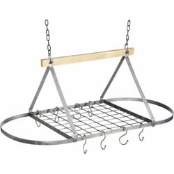 Kitchen Craft - Cuisine industrielle Style vintage Support à casseroles et poêles en métal de, 32,5 x 80,5 x 40 cm