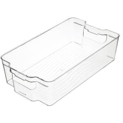 KitchenCraft boîte de rangement réfrigérateur 375 x 21 x 10 cm transparent