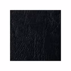 GBC Plats de couverture LeatherGrain A5 250 g/m² noir (100), A5, Noir, 100 pièce(s)