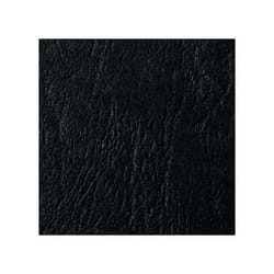 GBC Plats de couverture LeatherGrain A5 250 g/m² noir (100)