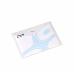 Rexel Chemise à fermeture pression A4 coloris blanc (5), A4, Polypropylène (PP), Blanc, 150 feuilles, Chine, 335 mm