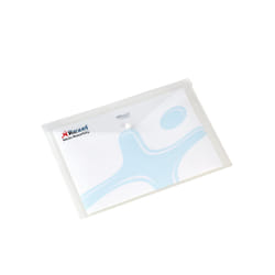 Rexel Chemise à fermeture pression A4 coloris blanc (5)