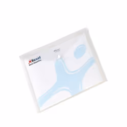 Rexel Chemise à fermeture pression A4 coloris blanc (5)