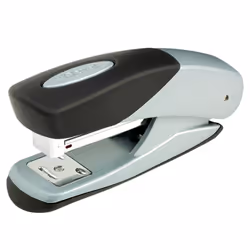 Rexel Agrafeuse demi-bande Matador argent/noir, 25 feuilles, Noir, Argent, 4 cm, Haut, Parallèle, 84 agrafes