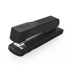 Rexel Agrafeuse Meteor demi-bande, coloris noir