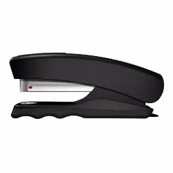 Rexel Agrafeuse compacte Ecodesk en plastique recyclé, Noir, 5,5 cm, Haut