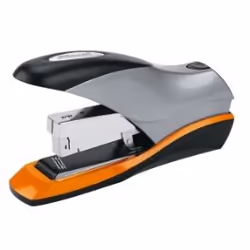 Rexel Agrafeuse Optima 70 grande capacité, 70 feuilles, Noir, Orange, Argent, 6,8 cm, 850 g, 50 x 155 x 240 mm, 254 x 100 x 6 ...