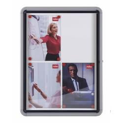 Nobo Vitrine d`extérieur fond magnétique 4xA4