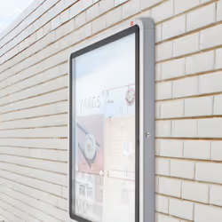 Nobo Vitrine d`extérieur fond magnétique 6xA4 - Vue supplémentaire 8