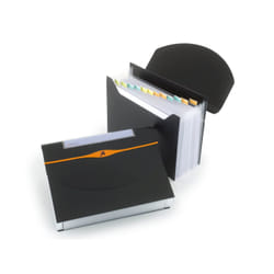 Rexel Trieur extensible Optima 13 compartiments coloris noir