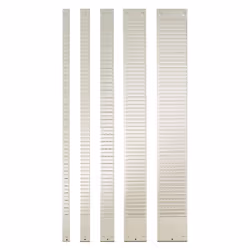 Nobo Bande planning métal à 32 fentes indice 3, 96 mm, 655 mm, 294 g, 95 mm, 730 mm, 10 mm