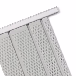 Nobo Bande planning métal à 54 fentes indice 2, Fiche T, Gris, Métal, 54 mm, 69 mm, 11 mm