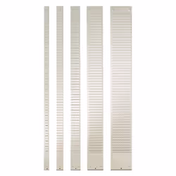 Nobo Bande planning métal à 54 fentes indice 4, 128 mm, 955 mm, 563 g, 133 mm, 955 mm, 10 mm