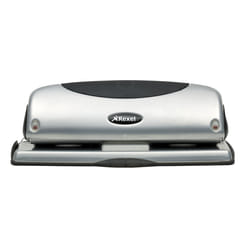 Rexel Perforateur P425 4 trous coloris argent/noir