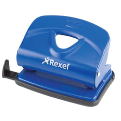Rexel Perforateur métal 2 trous 20 feuilles, bleu