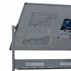 Nobo Tableau mobile magnétique Classic en acier laqué 1500x1200 mm - Vue supplémentaire 10