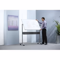 Nobo Tableau mobile magnétique Classic en acier laqué 1500x1200 mm - Vue supplémentaire 6