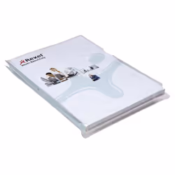 Rexel Dossier extensible grande capacité, transparent, A4, Blanc, 250 feuilles, 242 mm, 318 mm, 18 mm