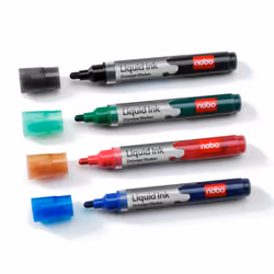 Nobo Marqueurs Liquid Ink effaçables à sec