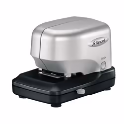 Rexel Agrafeuse Stella 30 électrique à cartouche, argent/noir, 30 feuilles, 5000 agrafes, Noir, Argent, 215 mm, 196 mm, 138 m ...
