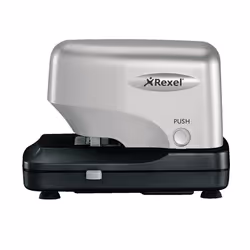 Rexel Agrafeuse Stella 30 électrique à cartouche, argent/noir