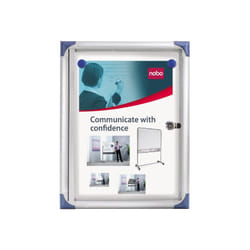 Nobo Vitrine d`intérieur extra plate à fond magnétique 1xA4