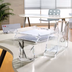 Rexel Range-revues Nimbus transparent, Acrylique, Transparent, Brochure, Magazine, 77 mm, 250 mm, 255 mm