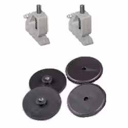 Rexel Lot de poinçons et disques pour le perforateur HD2300X, 29,6 g, 87 mm, 165 mm, 165 mm, 31 g, Noir, Gris