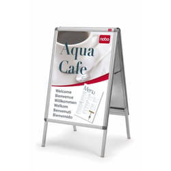 Nobo Chevalet porte-affiches clipsable A0