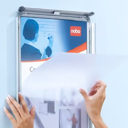 Nobo Porte-affiche mural clipsable A4 - Vue supplémentaire 7