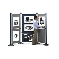 Nobo Stand d'exposition Modular - Montant et base