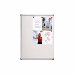 Nobo Vitrine d`intérieur extra plate à fond magnétique 9xA4, 5 kg, 825 mm, 60 mm, 1060 mm, 6 kg