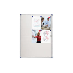 Nobo Vitrine d`intérieur extra plate à fond magnétique 9xA4