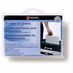 Rexel Feuilles prélubrifiées pour destructeurs (12) - Vue supplémentaire 10
