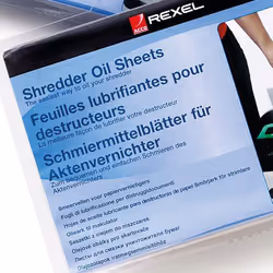 Rexel Feuilles prélubrifiées pour destructeurs (20) - Vue supplémentaire 7