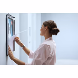 Nobo Encart de rechange pour chevalet porte-affiches A0, Couvercle de remplacement du support d'affichage/du stand d'informat ...