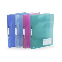Rexel Classeur 2 anneaux ICE A4 coloris assortis