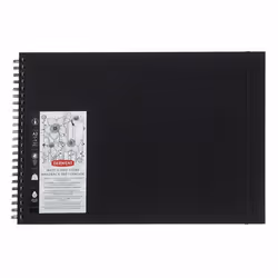 Derwent 2102174, Noir, A3 (297 x 420 mm), 165 g/m², 56 feuilles