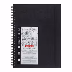 Derwent 2102178, Noir, A4 (210 x 297 mm), 165 g/m², 56 feuilles