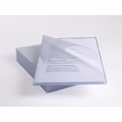 Rexel Chemises anti glisse A4 transparent (25), Polypropylène (PP), Transparent, 20 feuilles, 25 pièce(s)