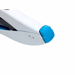 Rexel Agrafeuse Easy Touch 30 sans effort demi-bande, blanc/bleu