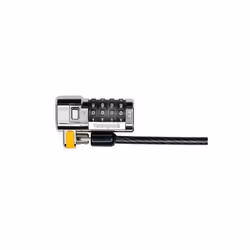 Kensington Câble de sécurité ClickSafe® à code, 1,5 m, Kensington, Verrouillage à combinaison, Acier au carbone, Noir