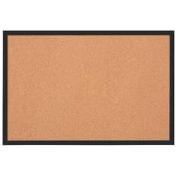 Rexel Tableau liège , cadre noir, 585x430 mm