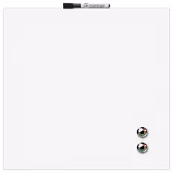 Rexel Tableau magnétique format carré, blanc, 360x360 mm