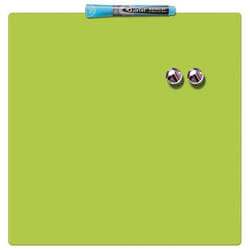 Rexel Tableau magnétique format carré, vert, 360x360 mm