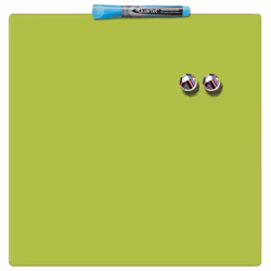 Rexel Tableau magnétique format carré, vert, 360x360 mm