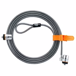 DELL MicroSaver Twin, Clé ronde, Argent